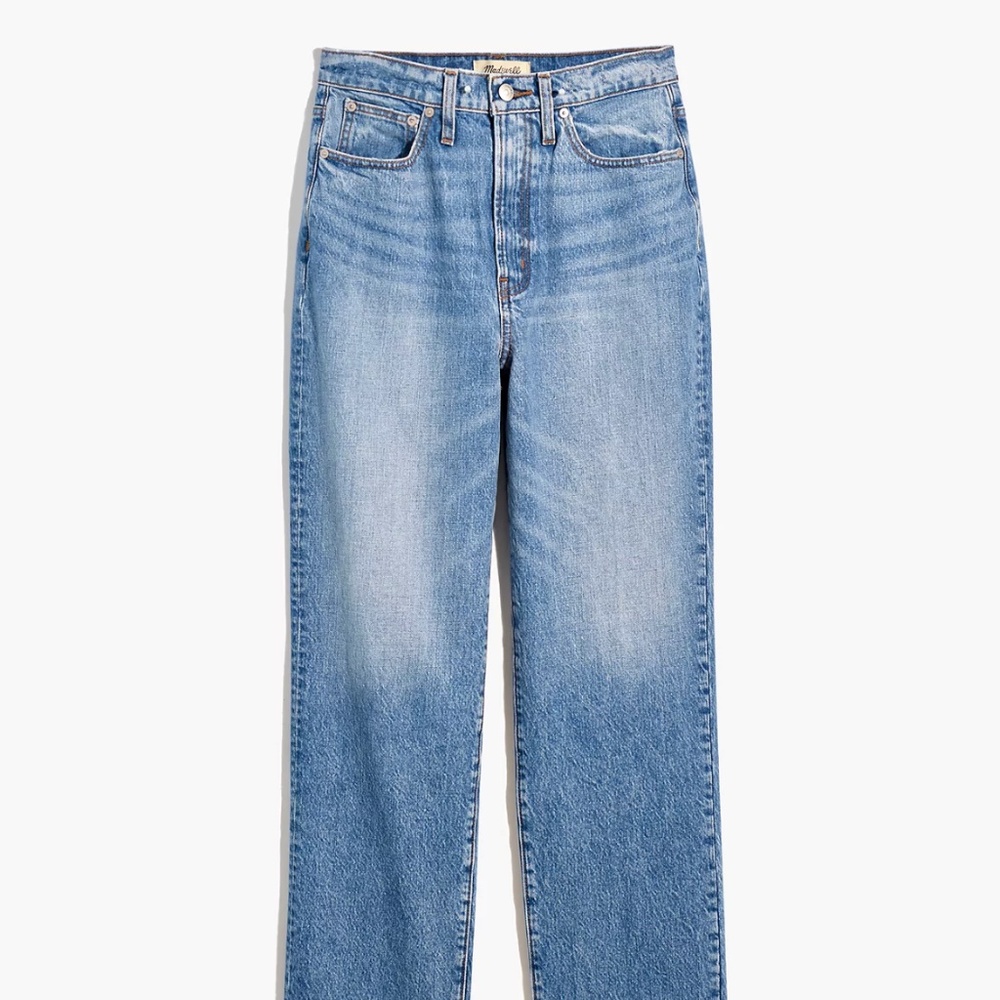 The Perfect Vintage Straight Jean in Seyland Wash